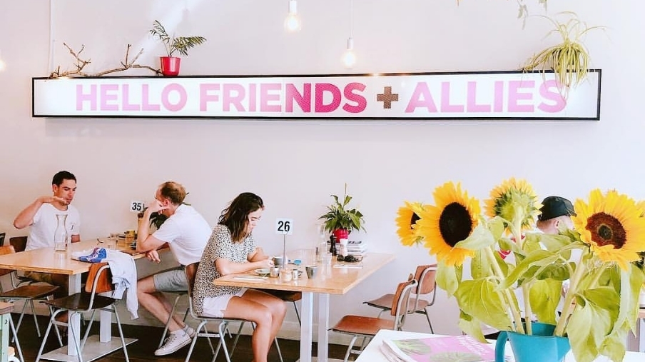 Hello Friends and Allies interior