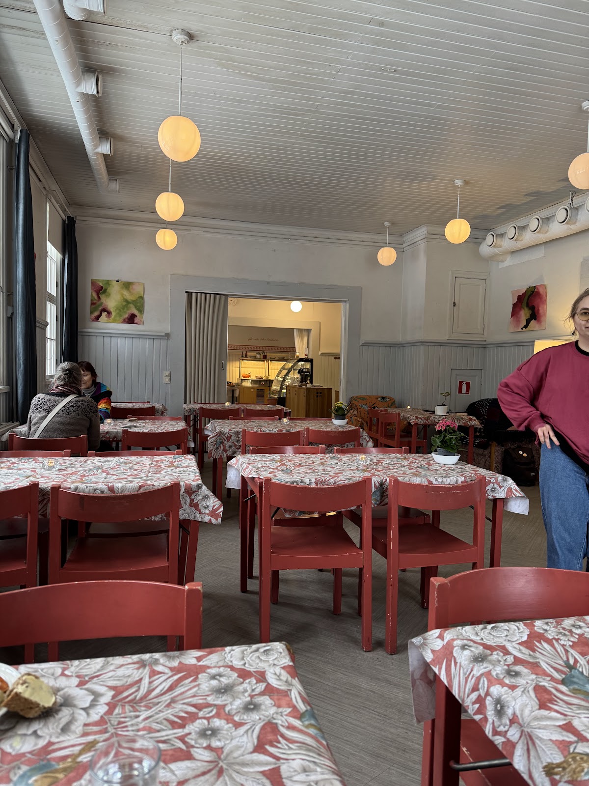 Rauhankahvila Fredrika interior