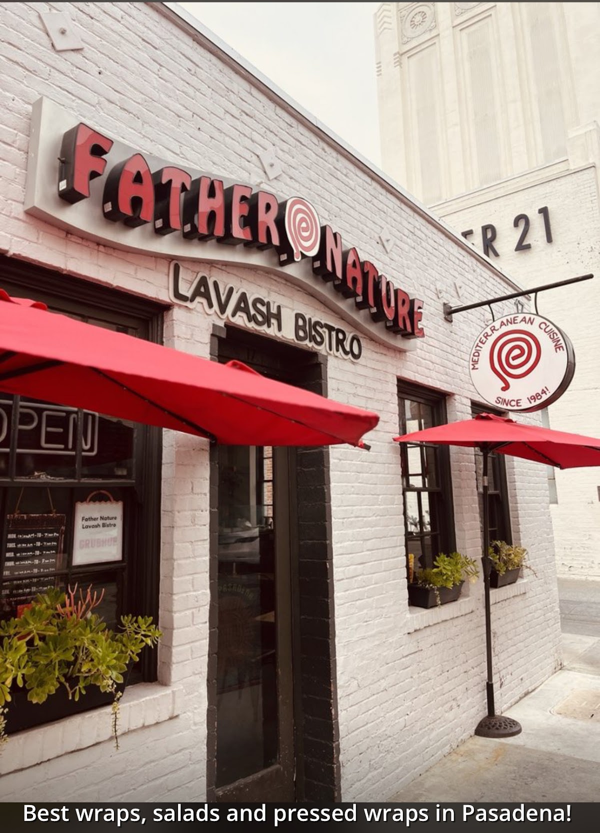Father Nature Lavash Bistro interior