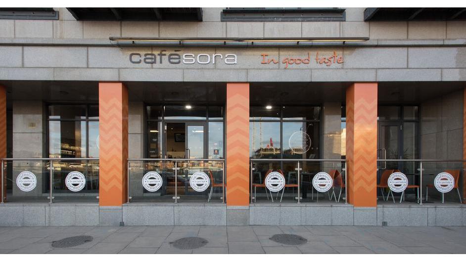 Cafe Sora interior