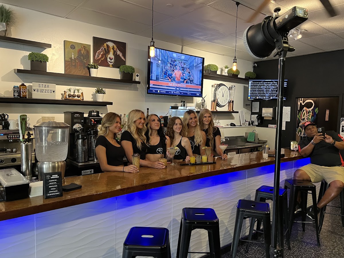 The Buzzed Goat Coffee Company interior