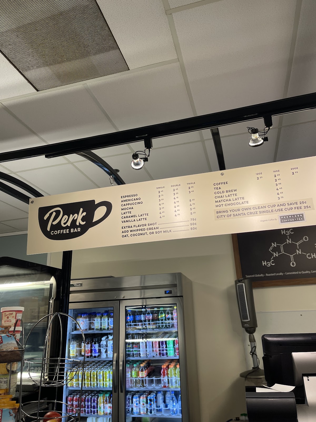 Perk Coffee Bar interior