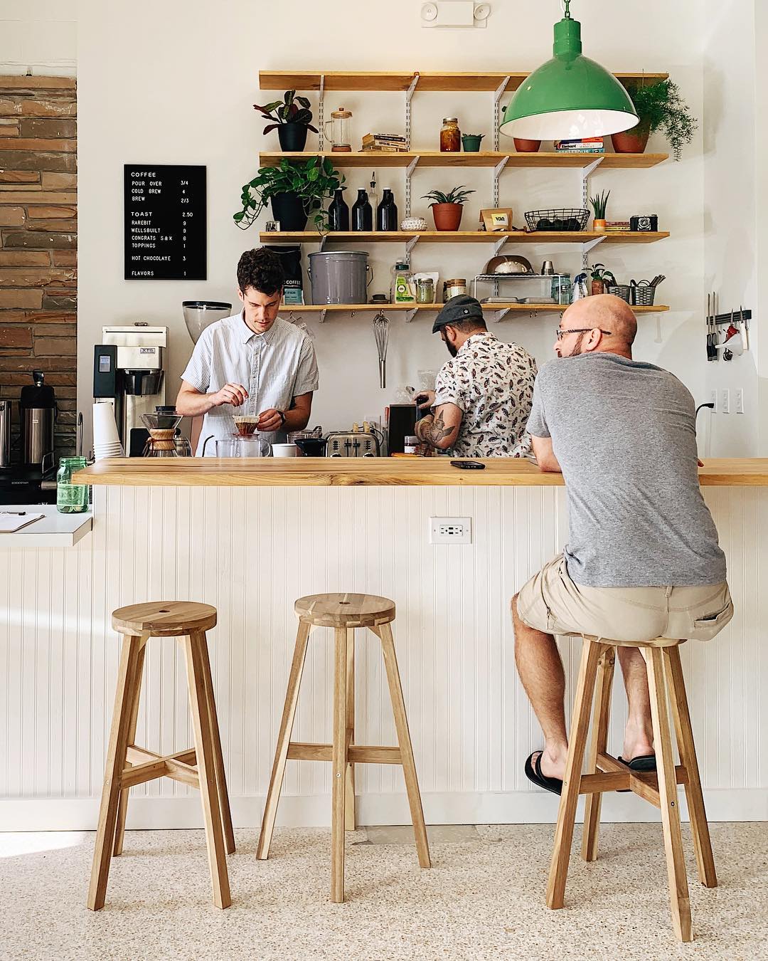 Easy Luck Coffee and Bodega interior