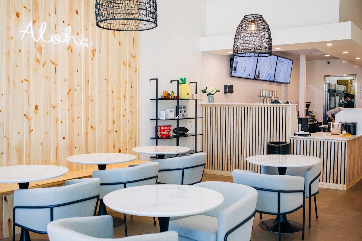 TeaLatte Bar interior