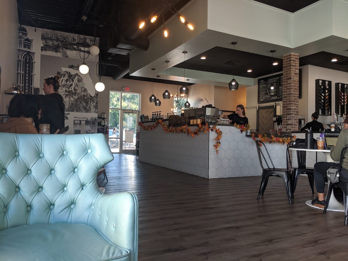 The Blend Coffee and Cocktails interior
