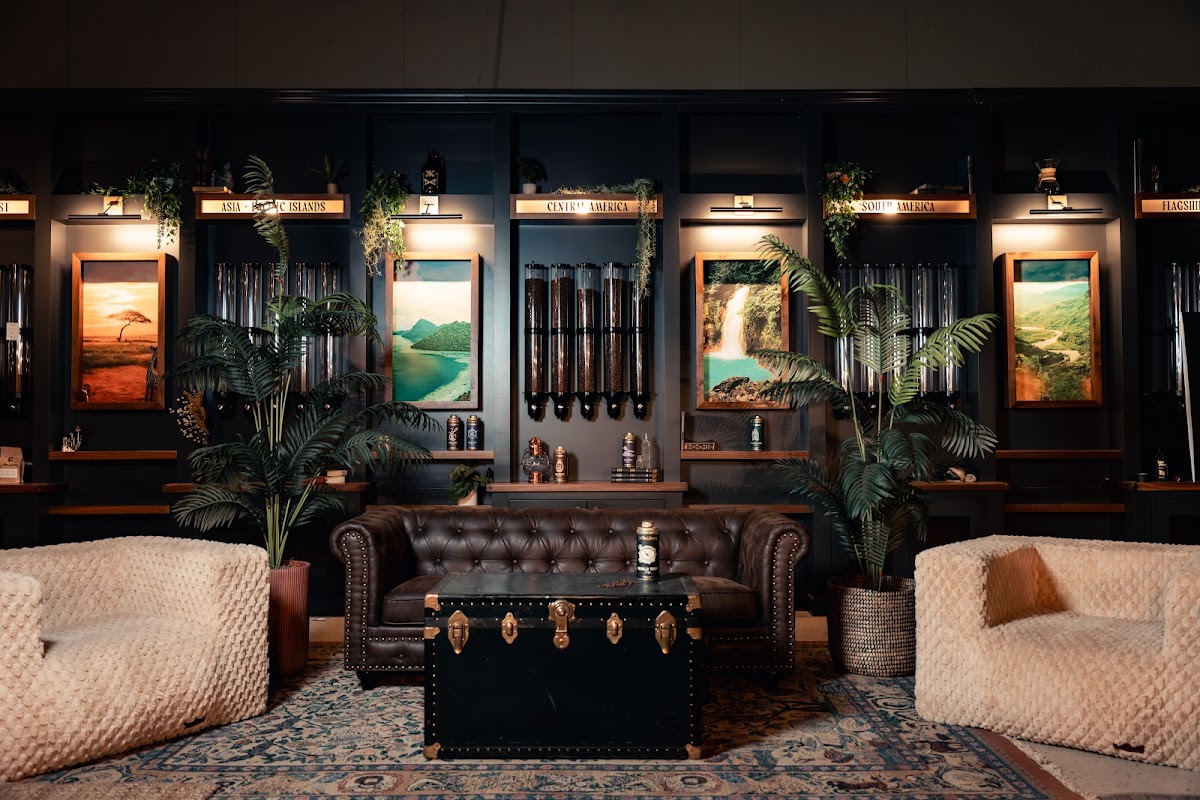 Coffee Library interior