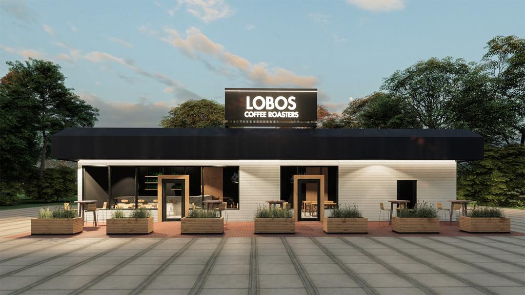 Lobos Coffee Roasters interior