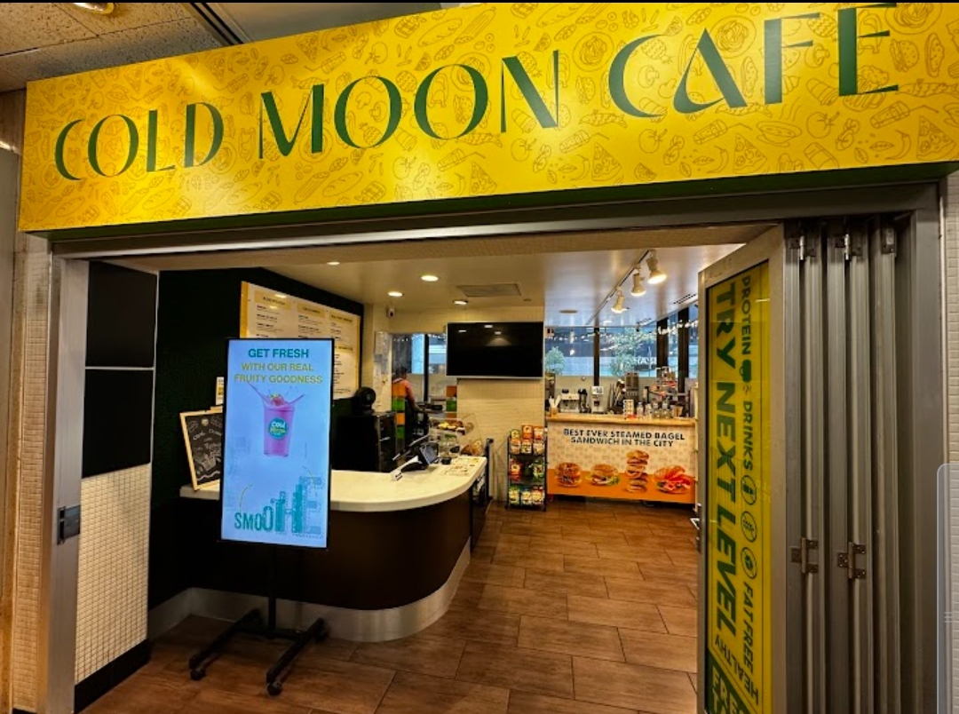 Cold Moon Cafe interior