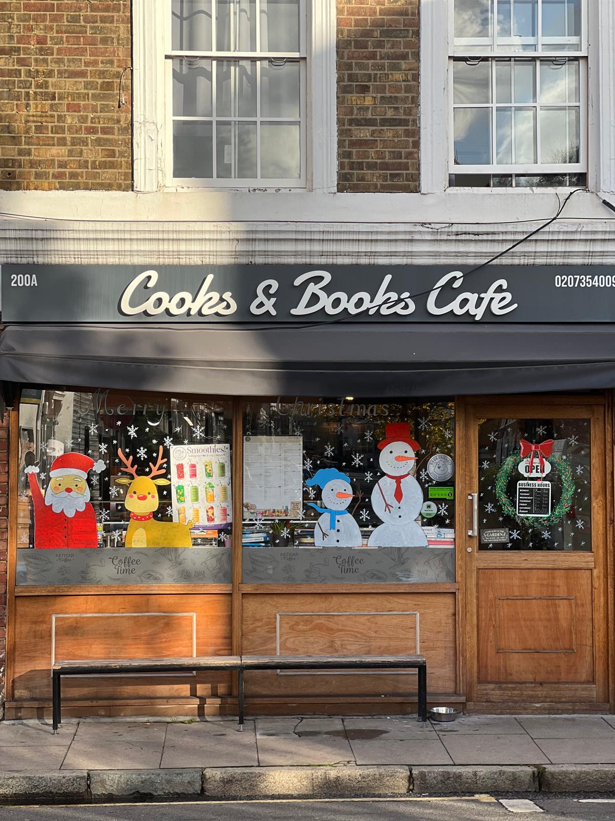 Cooks and Books interior