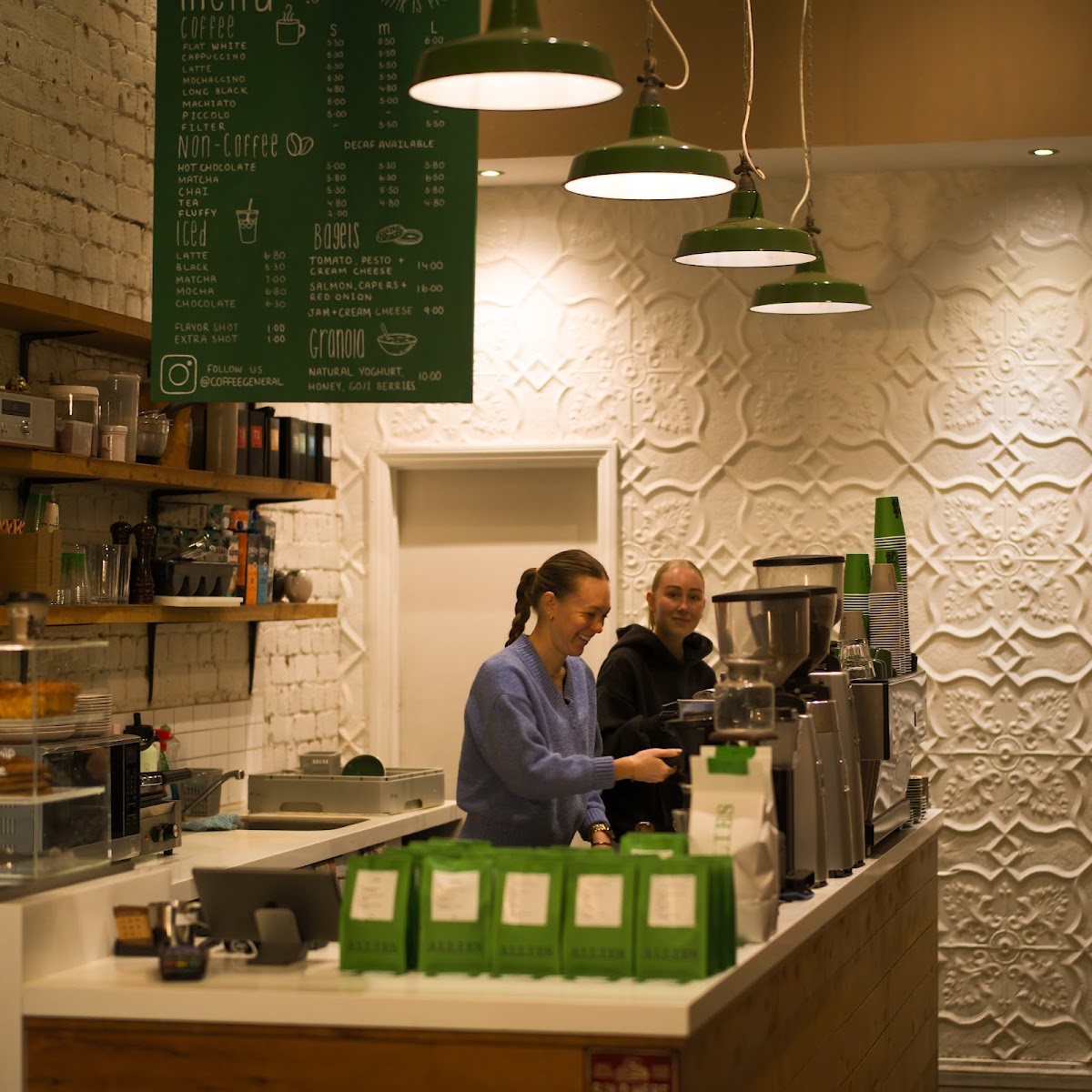 Coffee General interior