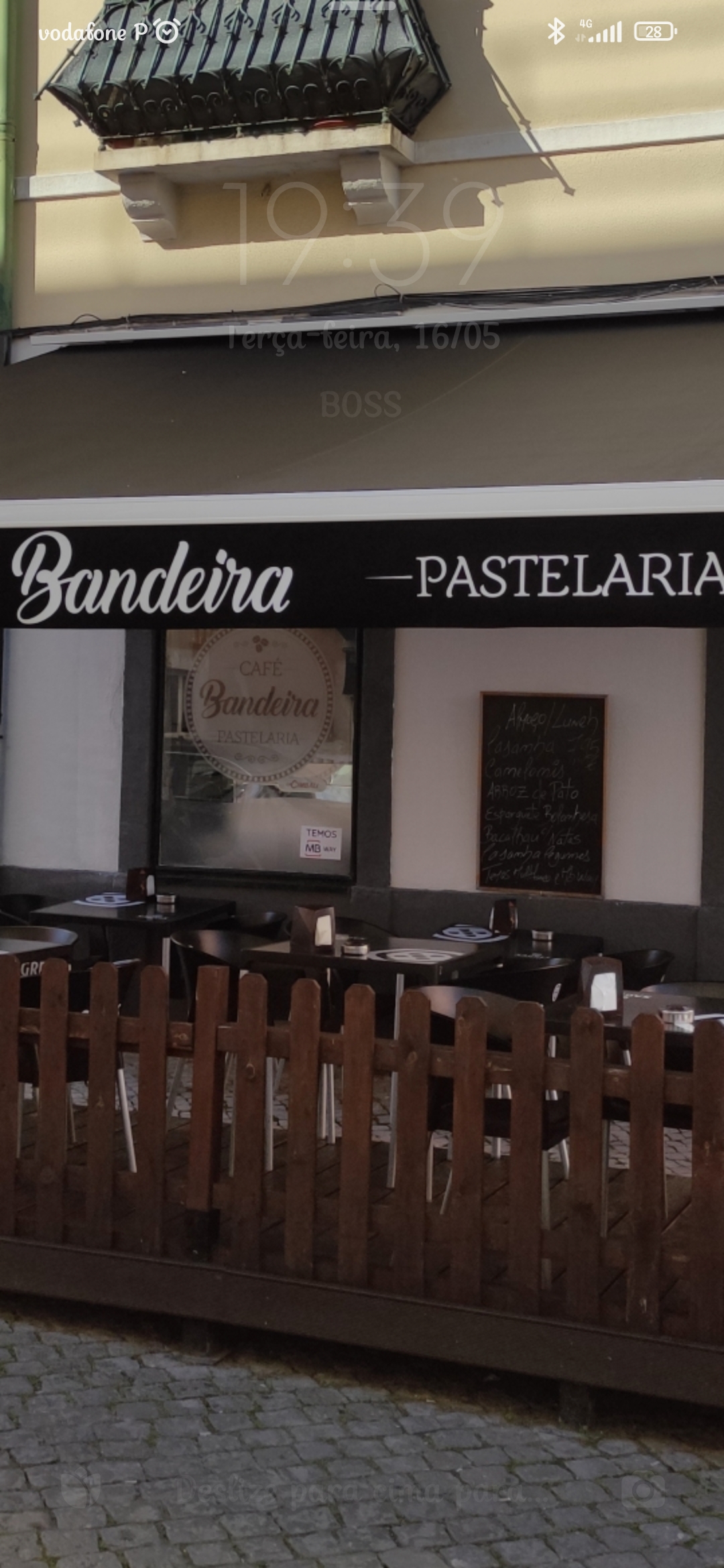 Café Bandeira interior