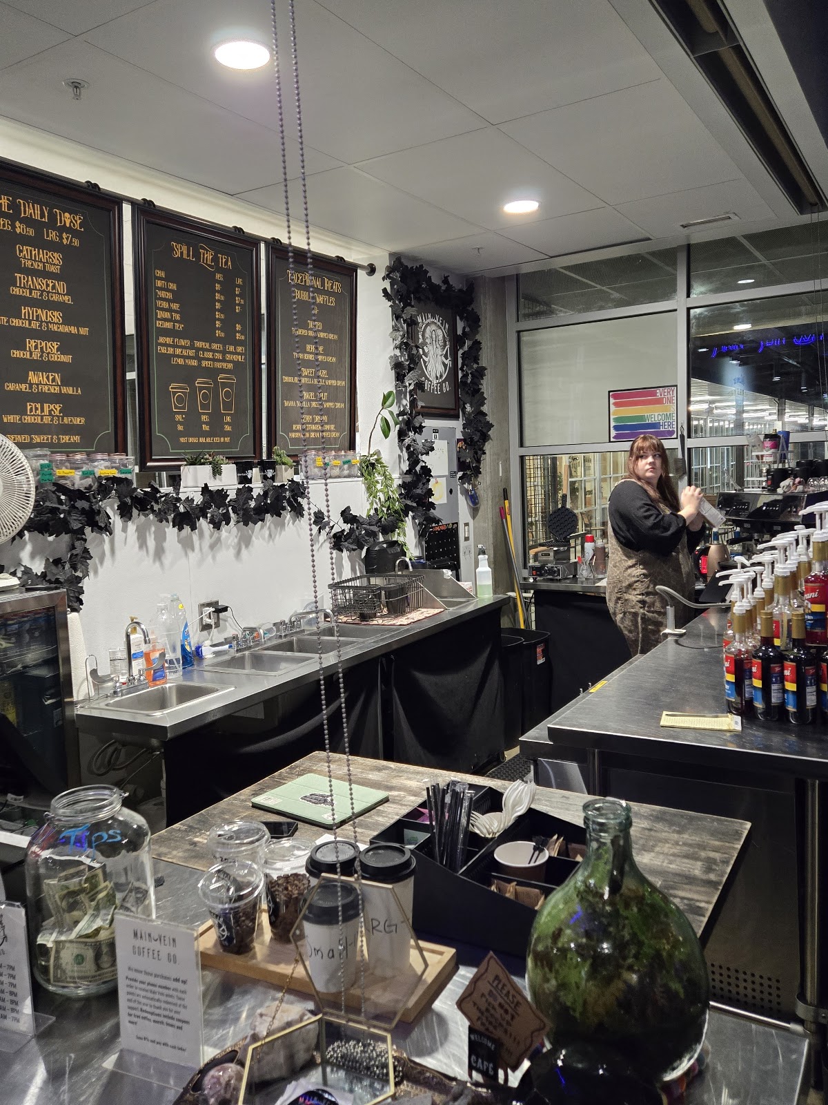 Main Vein Coffee Company interior