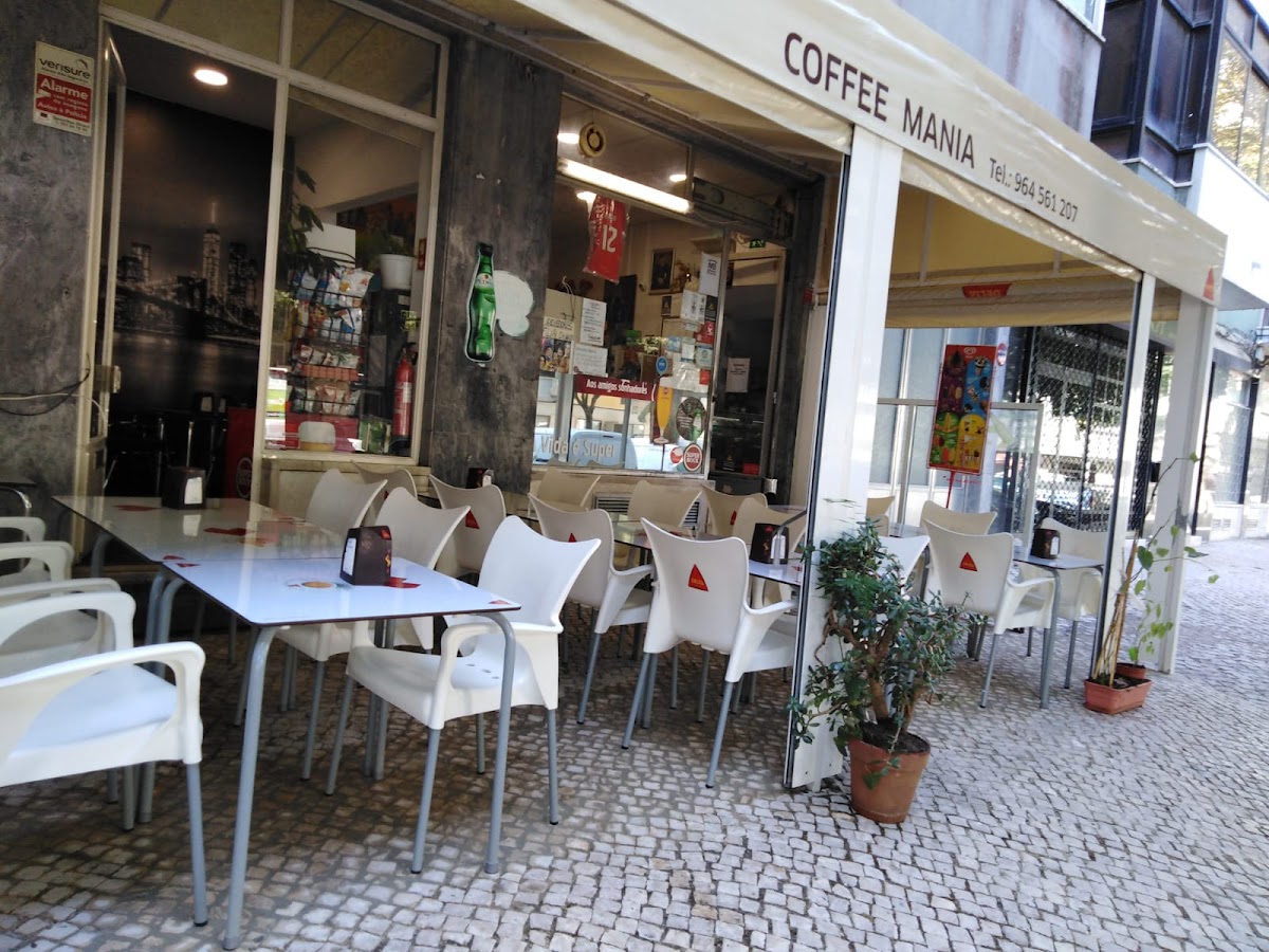 Coffee Mania Lisboa interior
