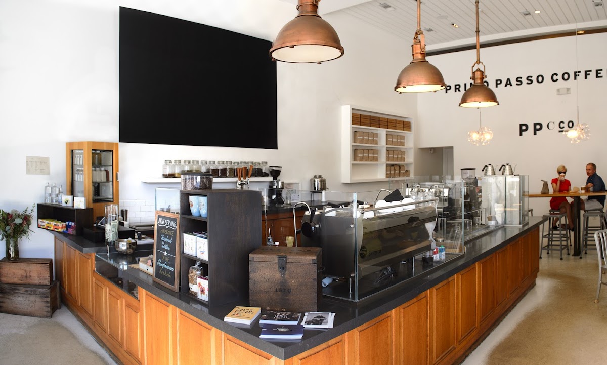 Primo Passo Coffee Co interior