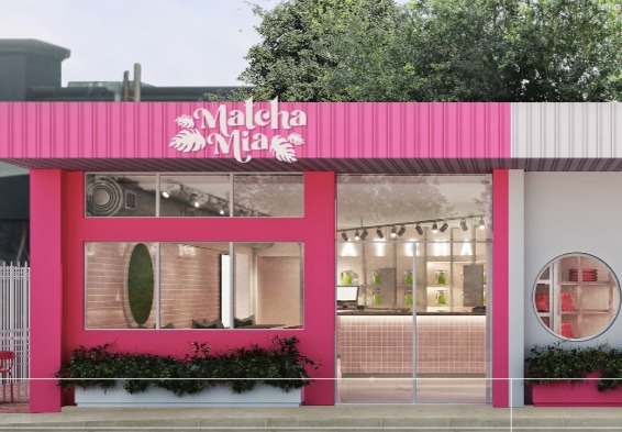 Matcha Mia Montrose interior