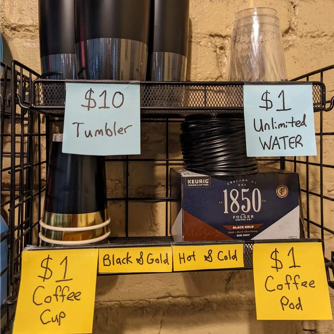 Photo of Black & Gold Hot & Cold