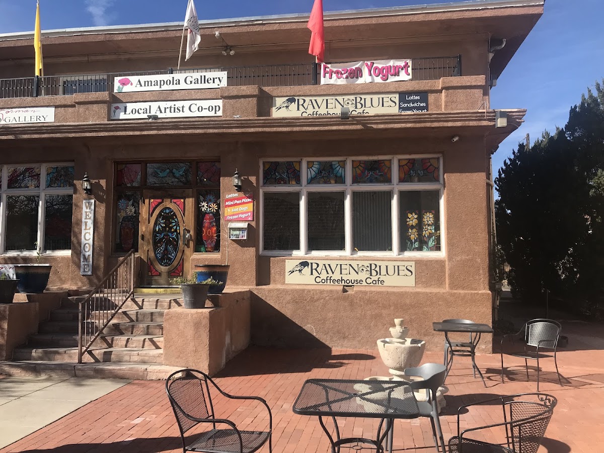 Raven Blues Coffeehouse Cafe interior