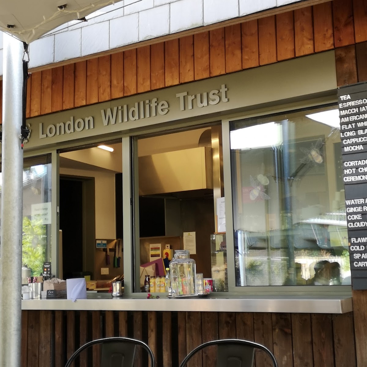 Kingfisher Café, London Wildlife Trust interior