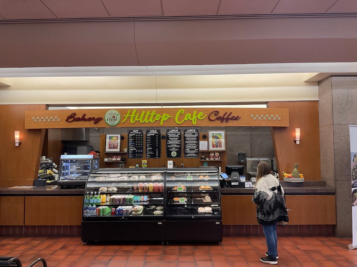 Hilltop Cafe interior