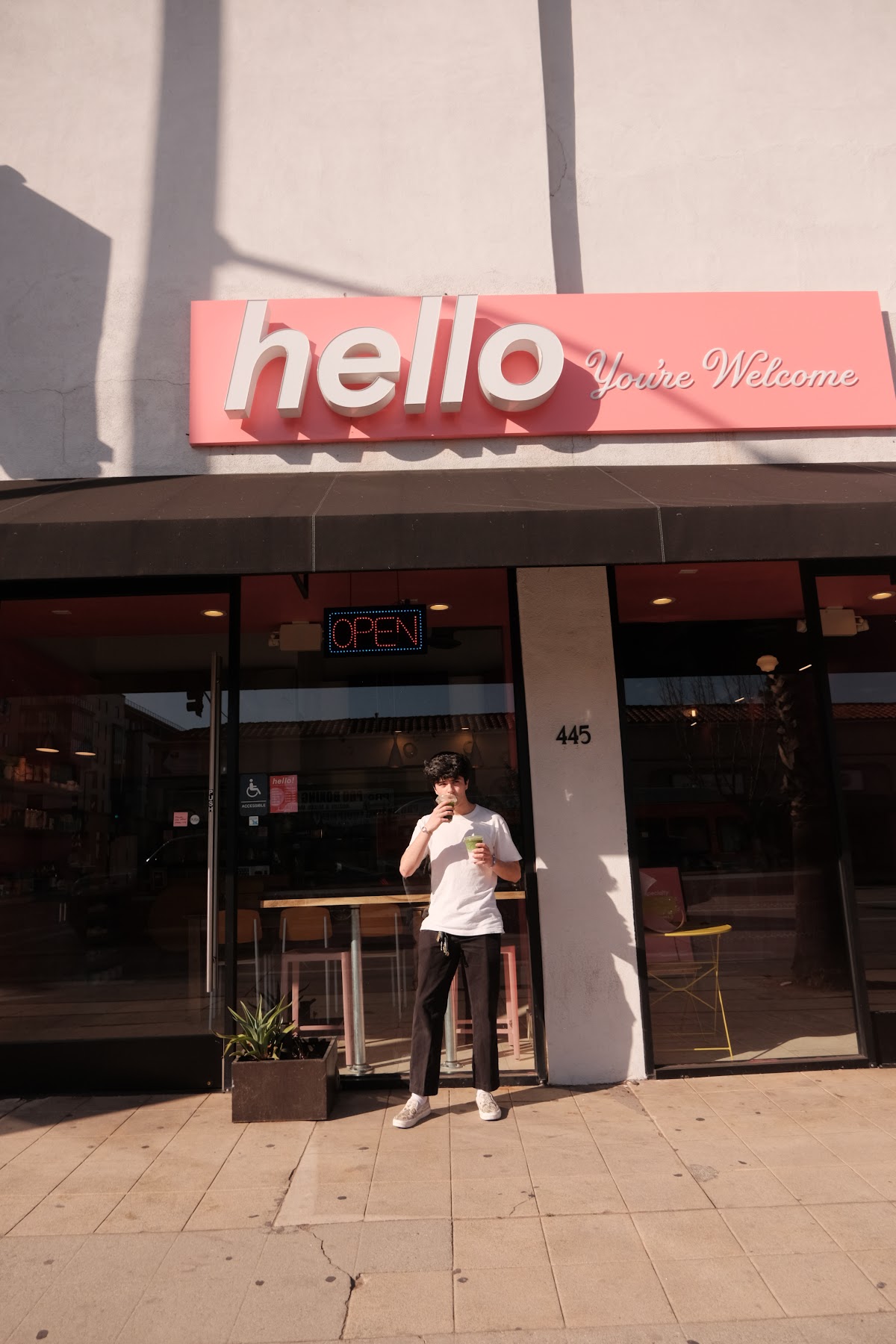 Hello You're Welcome interior
