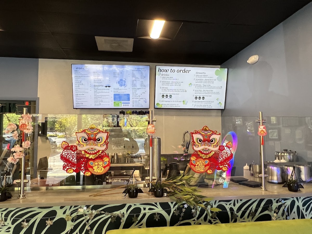 The Bean Flower interior