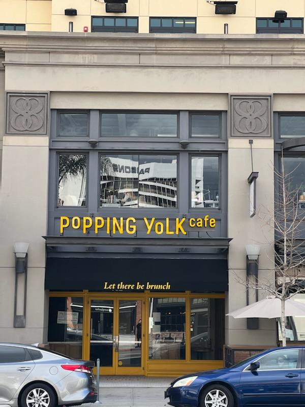 Popping Yolk Cafe interior