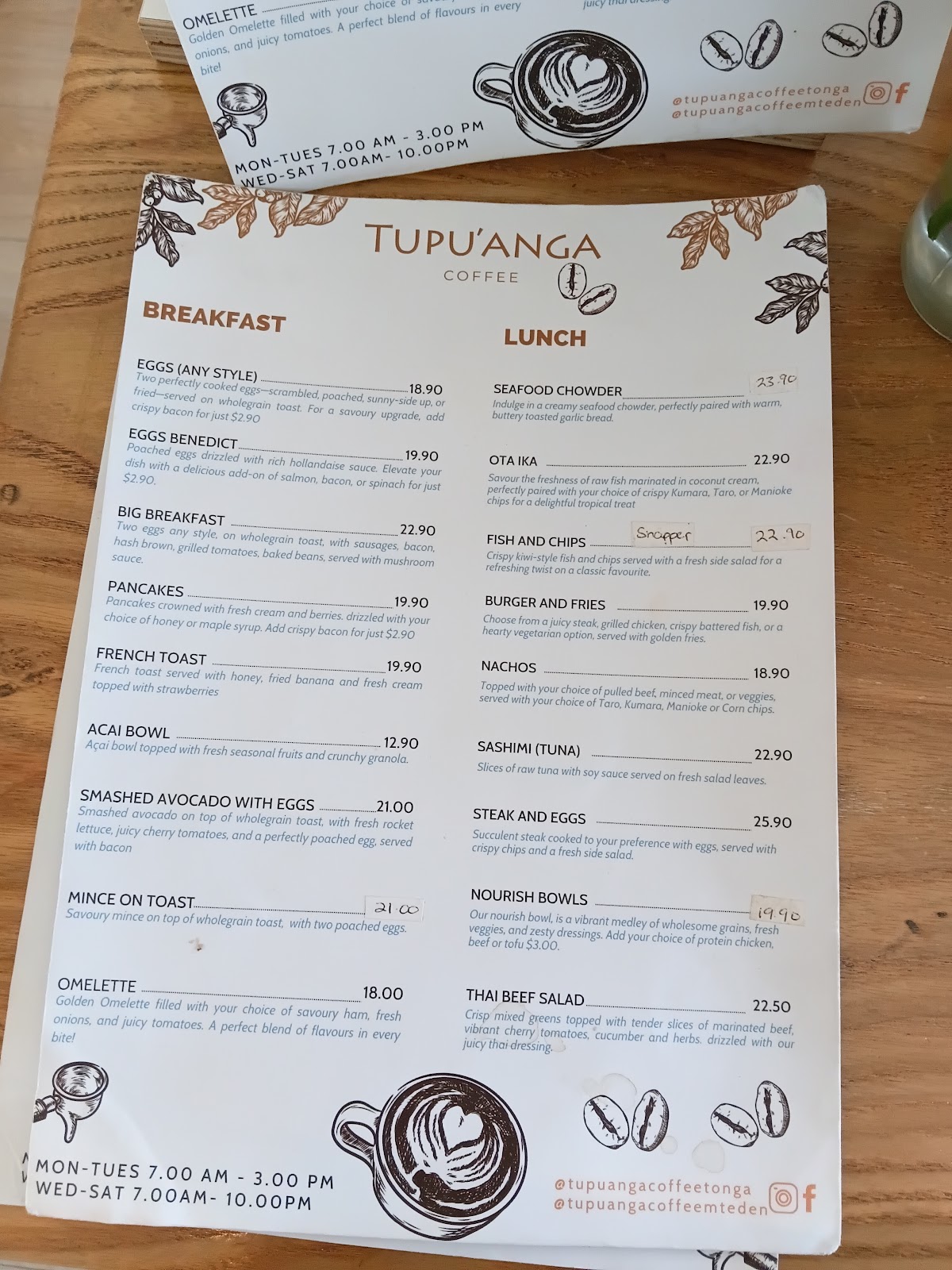 Photo of Tupu'anga Coffee