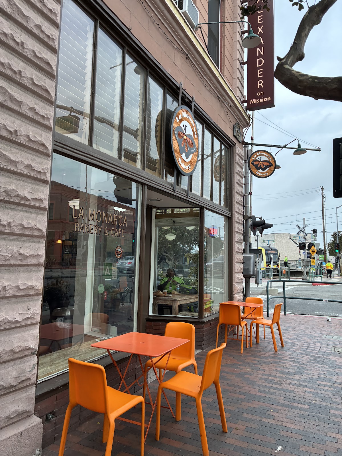 La Monarca Bakery & Cafe interior