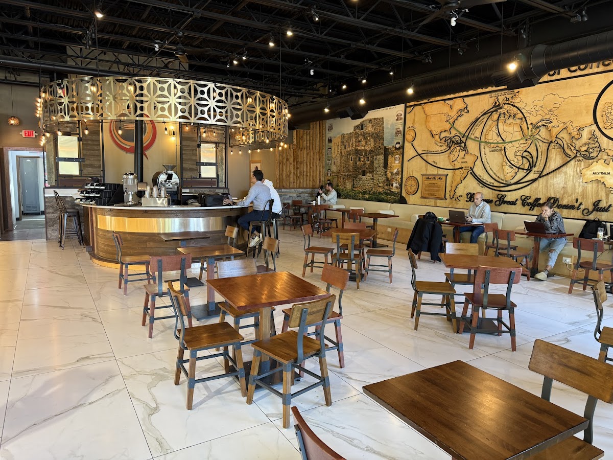 Qahwah House Coffee - Charlotte interior