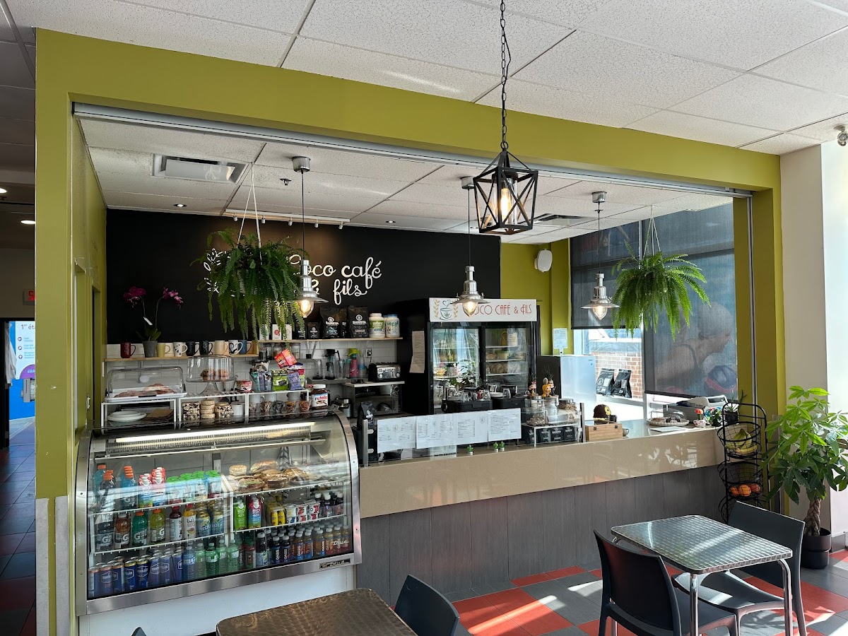 Coco Cafe and Fils interior