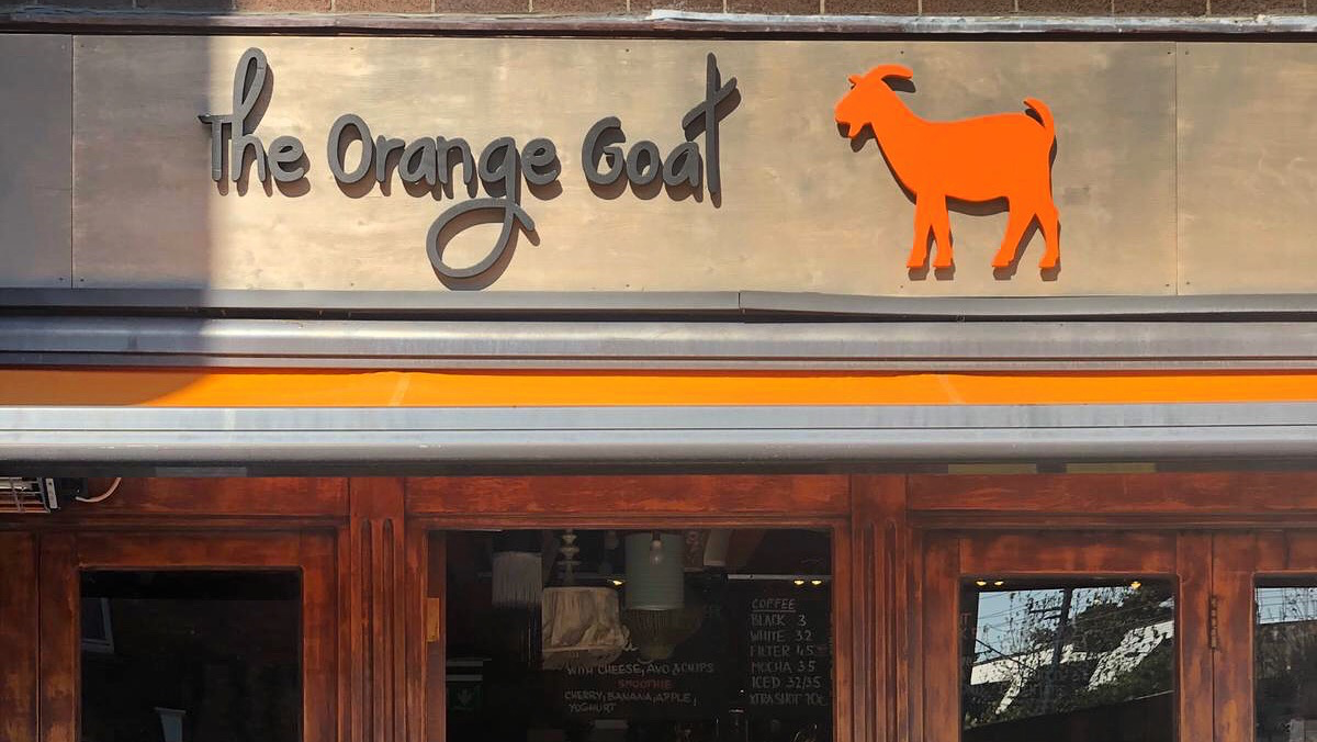 The Orange Goat interior