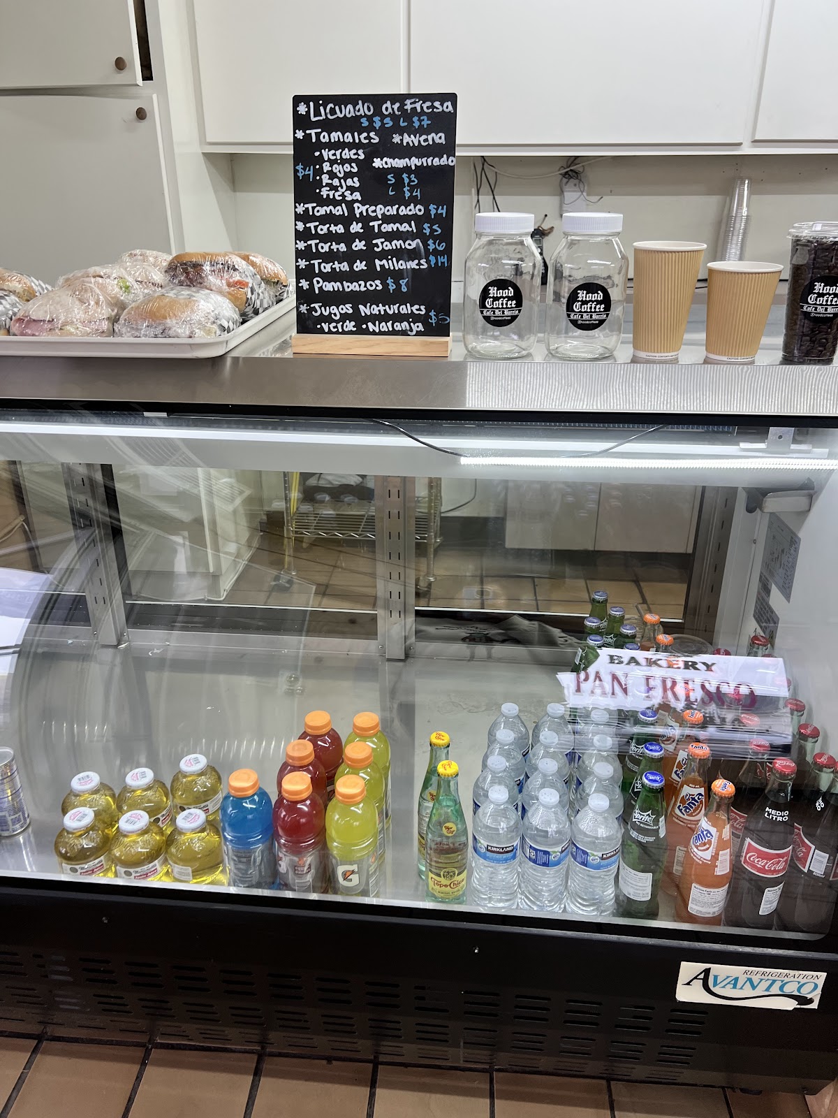 Hood Coffee interior