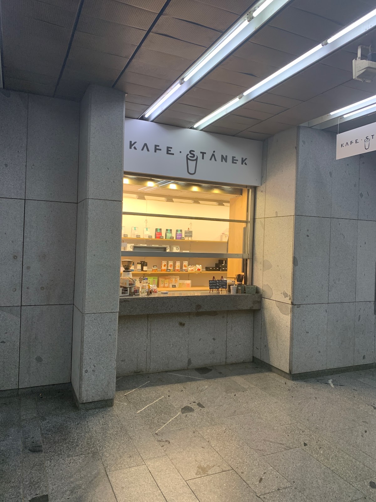Kafe Stánek interior