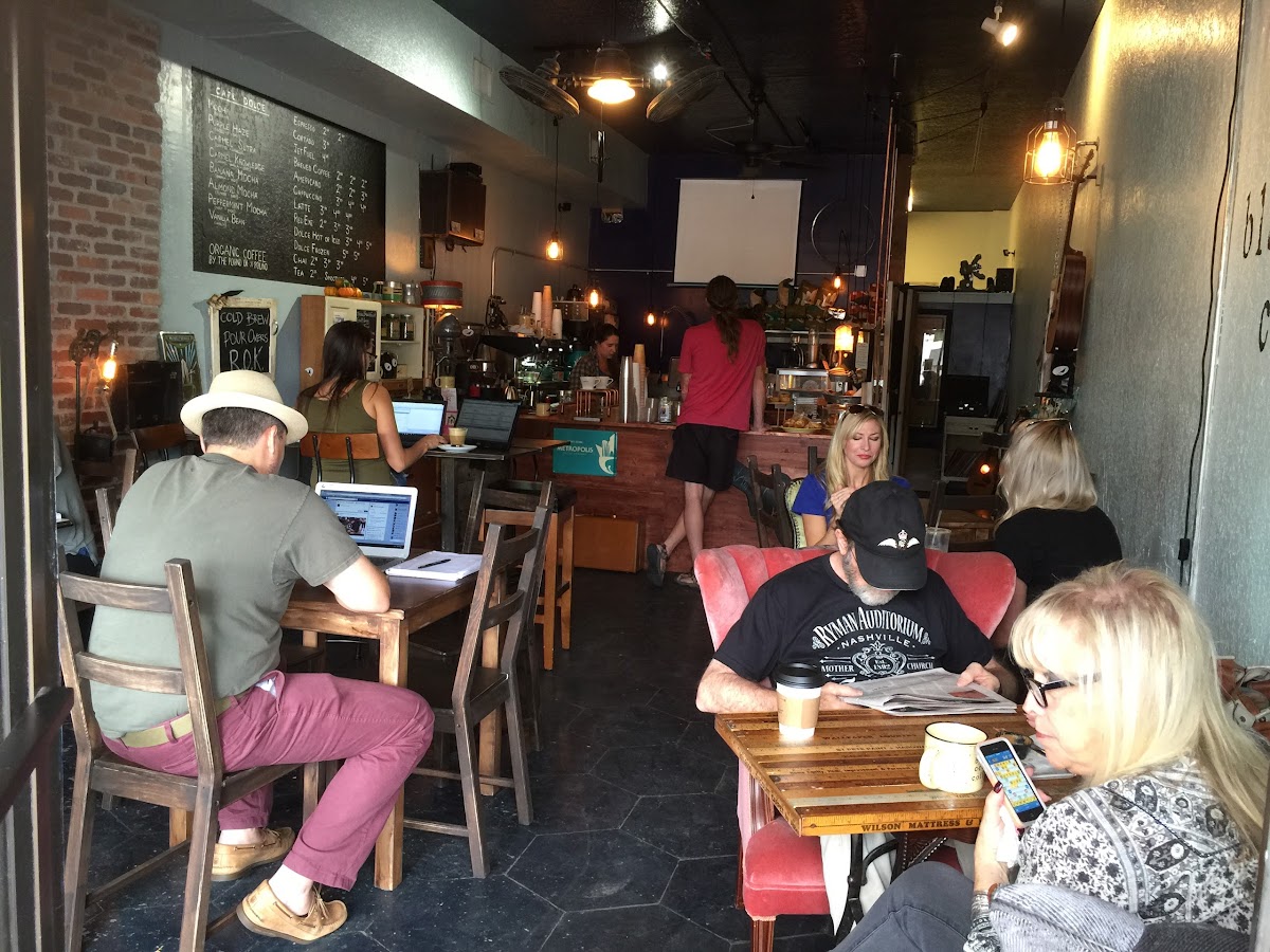 Black Crow Coffee Shop interior