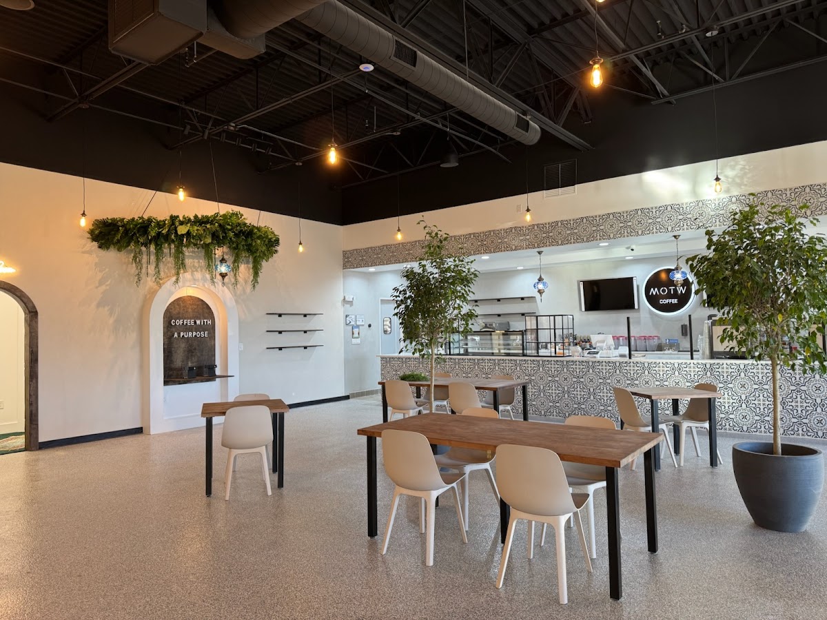 MOTW Coffee and Pastries interior