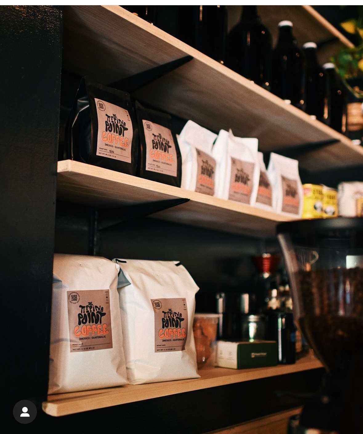 The Tipping Point Coffee interior