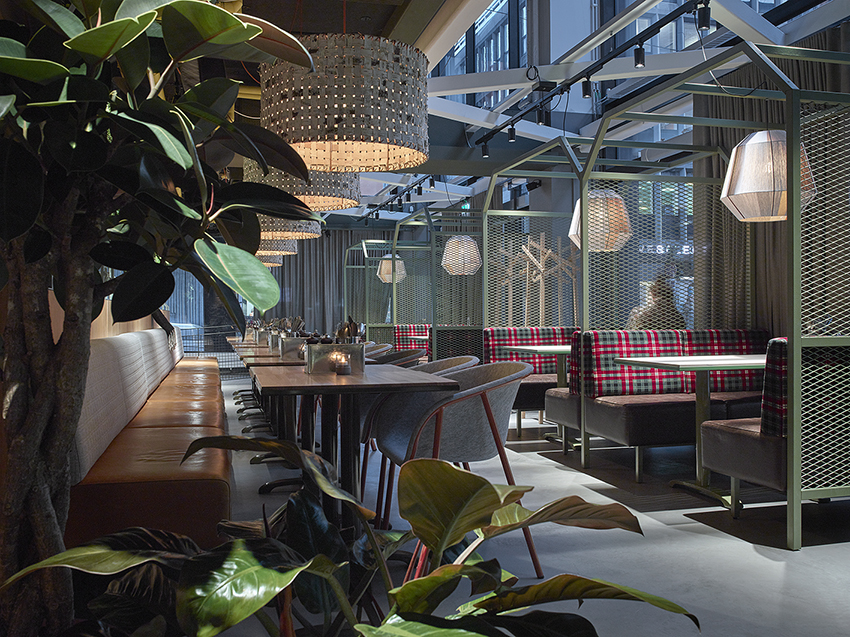 Downtown Camper Café & Coworking interior