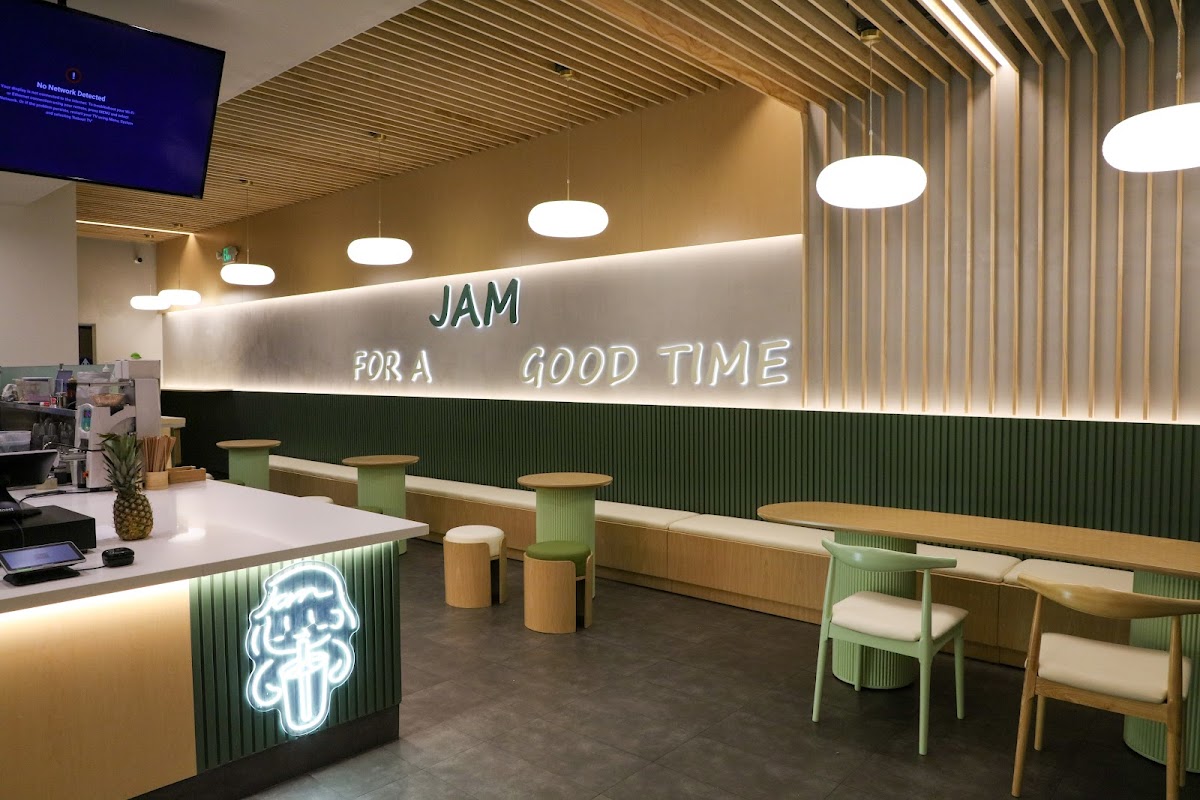 Jam Jam Tea Lab - Irvine interior