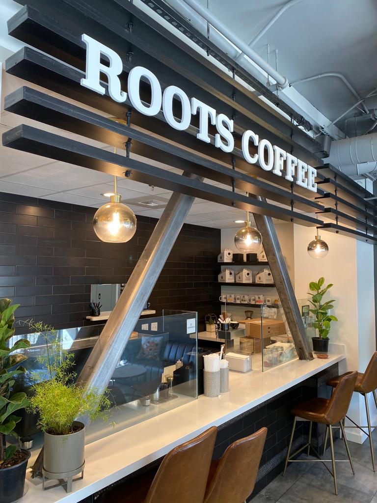 Roots Coffee interior