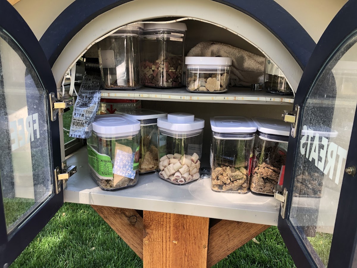 Little Free Dog Box interior