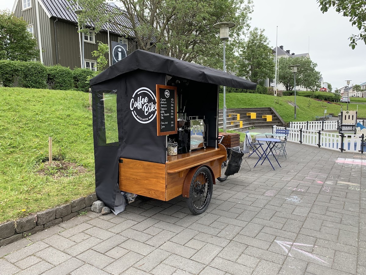 Coffee Bike Reykjavik interior