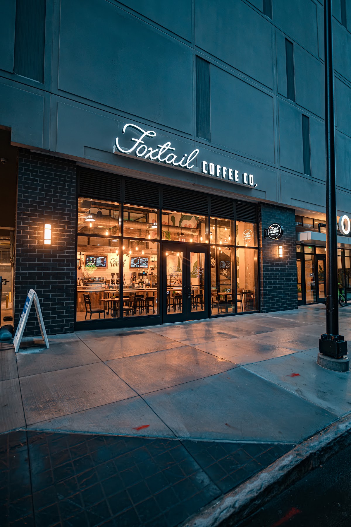 Foxtail Coffee - Society Atlanta interior