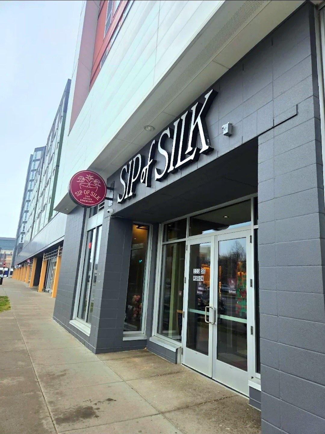 Sip of Silk Café interior