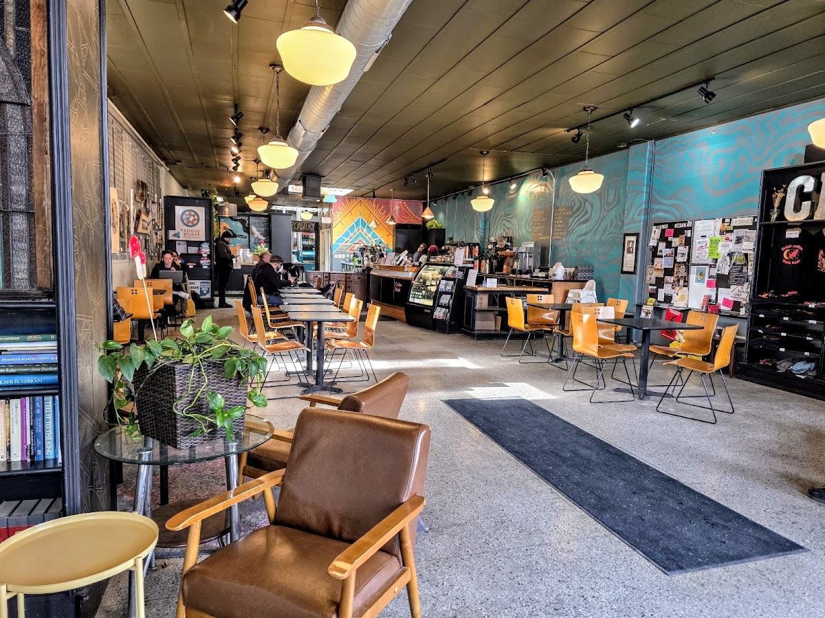 Calvin Fletcher's Coffee Company interior