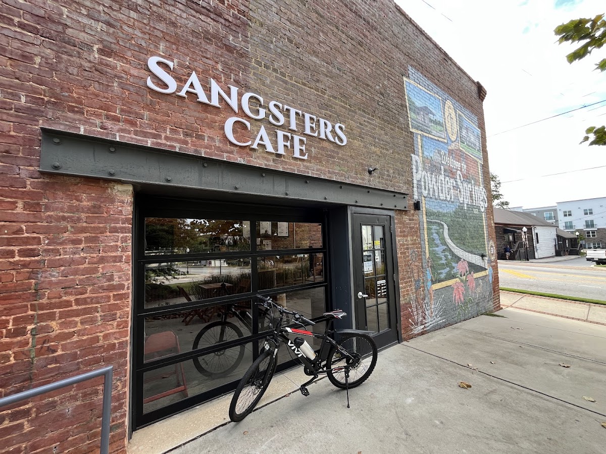 Sangster's Cafe interior