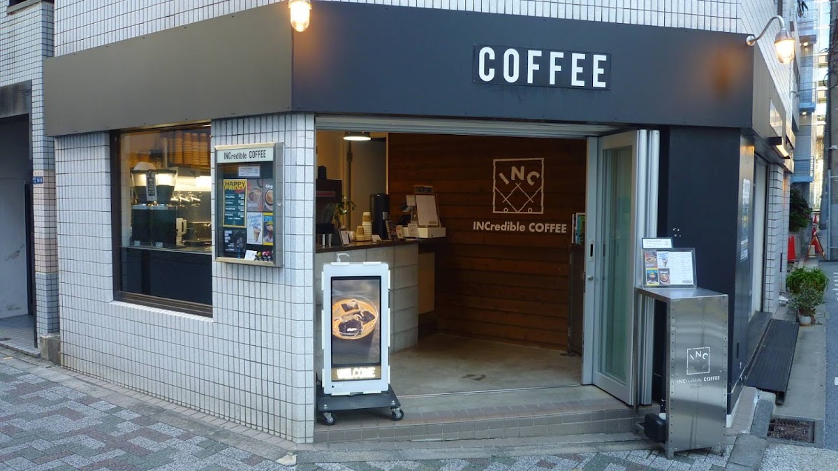 INCredible COFFEE Shimbashi interior