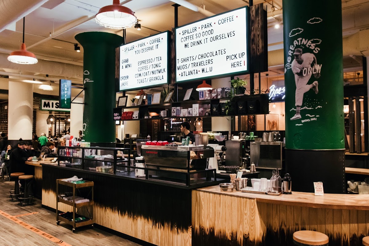 Spiller Park Coffee SP1 interior
