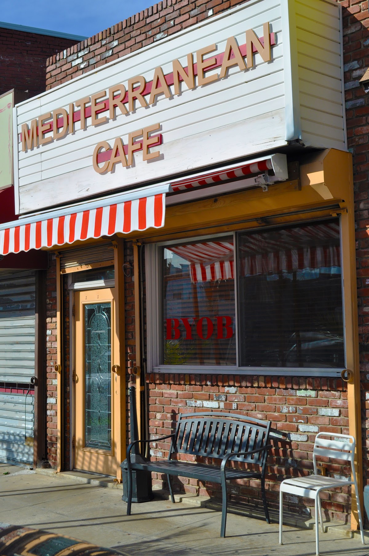 Mediterranean Cafe interior