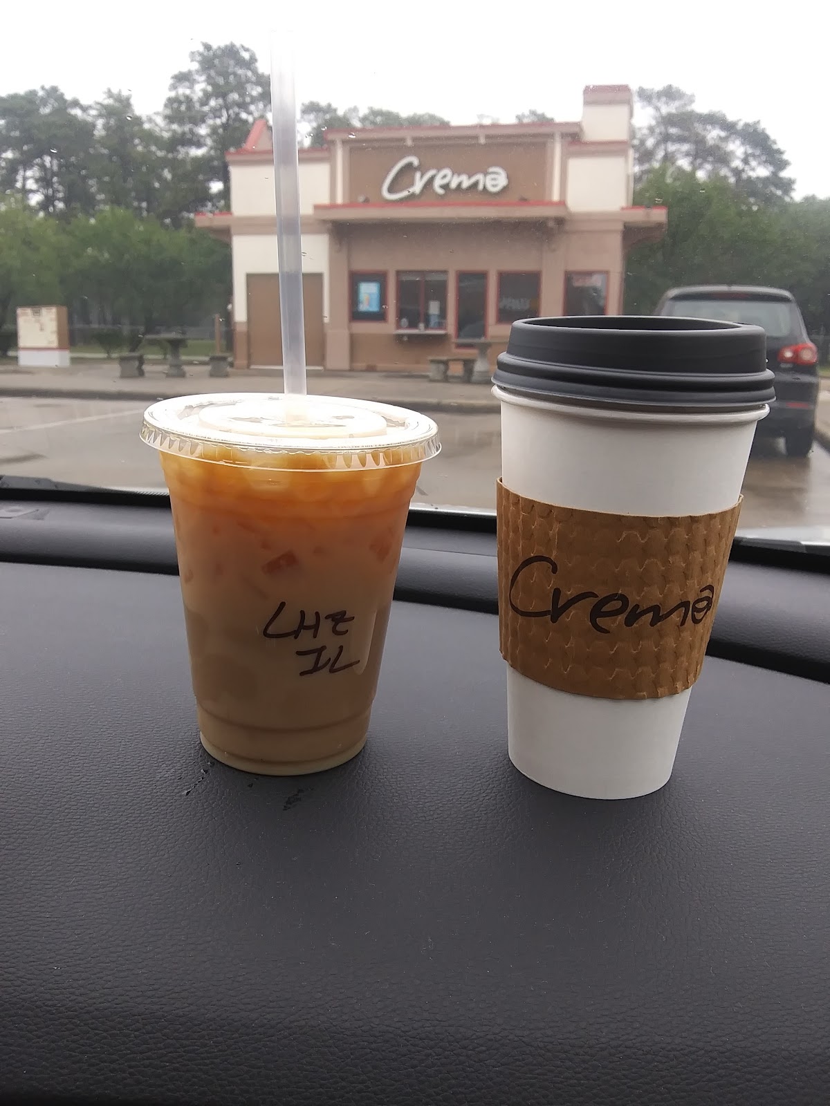 Crema Espresso Stand interior