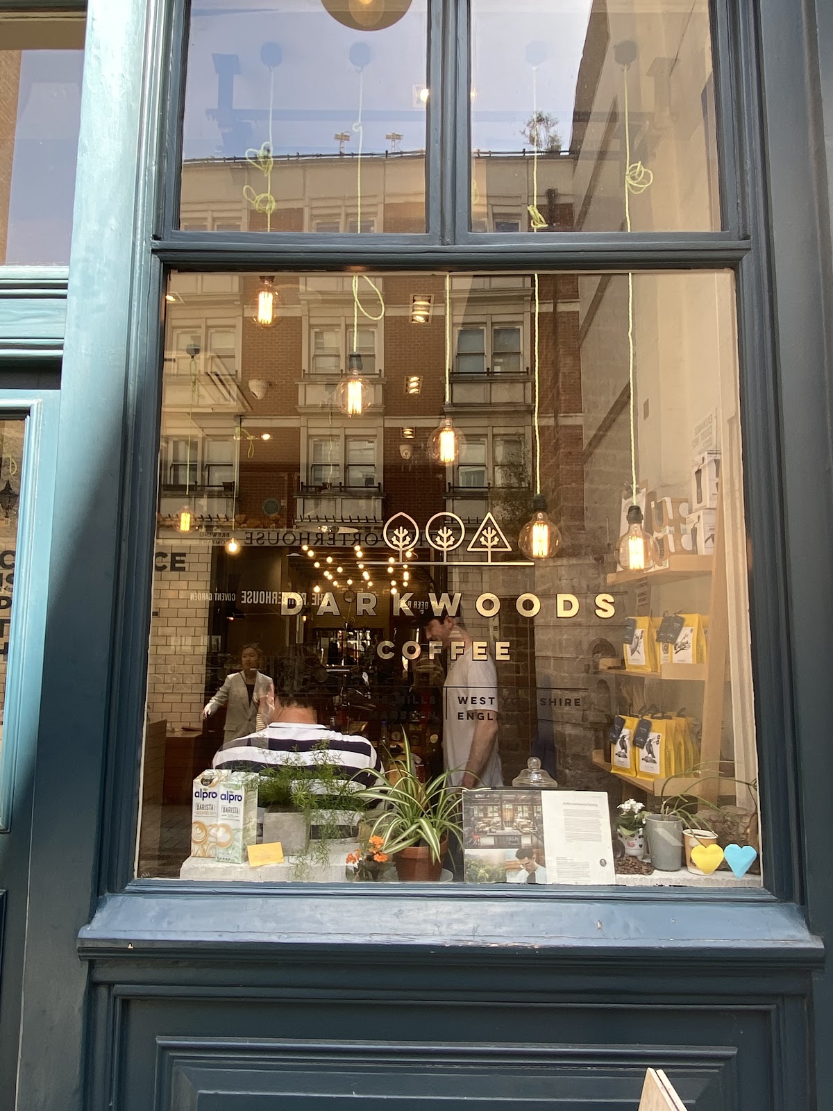 London Hidden Cafe interior